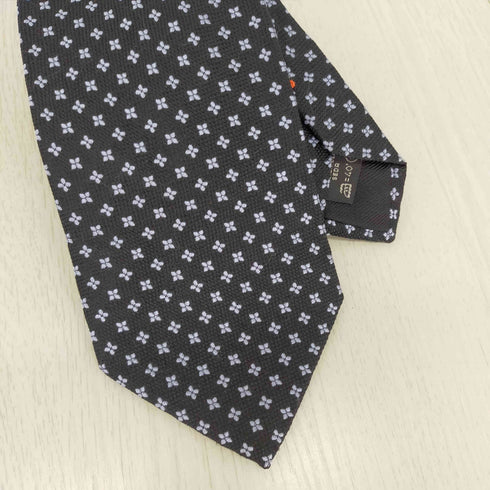 ERMENEGILDO ZEGNA 小花柄 ネクタイ メンズ ONE SIZE