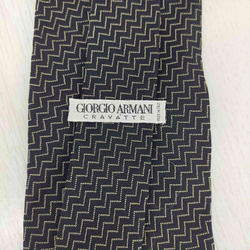 ジョルジオアルマーニ Giorgio Armani ストライプ ネクタイ メンズ ONE SIZE