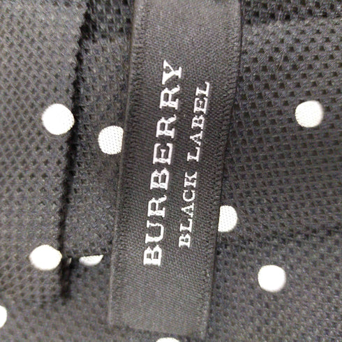 バーバリーブラックレーベル BURBERRY BLACK LABEL ドット ネクタイ メンズ ONE SIZE