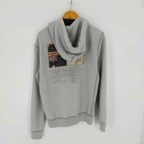 ポロジーンズカンパニーラルフローレン POLO JEANS COMPANY RALPH LAUREN ジップパーカー 星条旗 ステンシル メンズ JPN:M