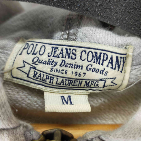 ポロジーンズカンパニーラルフローレン POLO JEANS COMPANY RALPH LAUREN ジップパーカー 星条旗 ステンシル メンズ JPN:M