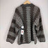 HAND KNITTED IN ECUADOR ウールニットカーディガン メンズ
