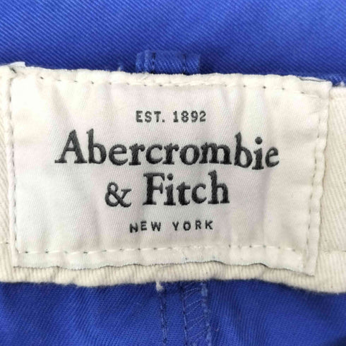 アバクロンニューヨーク Abercrombie NEW YORK ロゴパッチ コットン ショーツ パンツ メンズ US:32-33