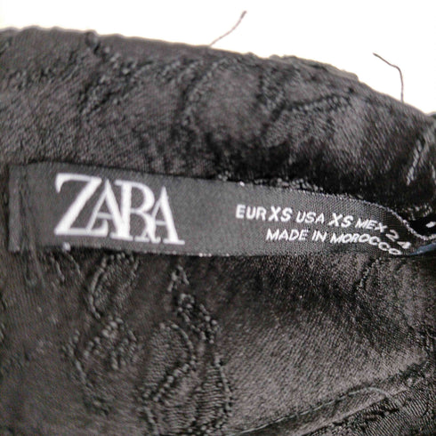 ザラ ZARA 花柄刺繍フレアスカート レディース JPN:XS