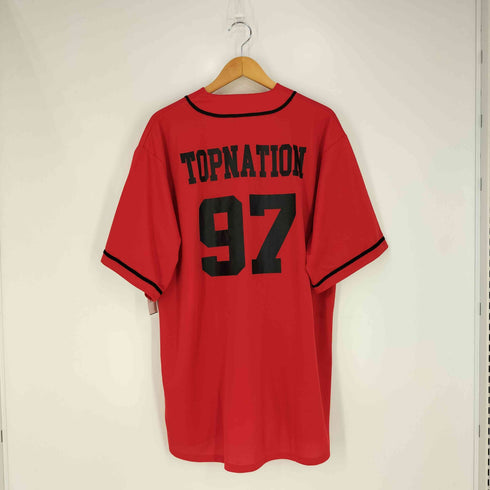 TOPNATION 97 BASEBALL SHIRT ベースボールシャツ メンズ import:XXL