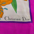 クリスチャンディオール Christian Dior シルク 花柄 スカーフ メンズ ONE SIZE