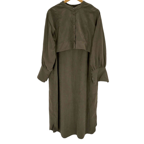 フォルクシー forksy. ノーカラーシャツセットワンピース レディース JPN:M