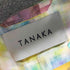 TANAKA POPOVER WORKSHIRT シルクバンドカラー長袖シャツ デジタルアート メンズ import:S