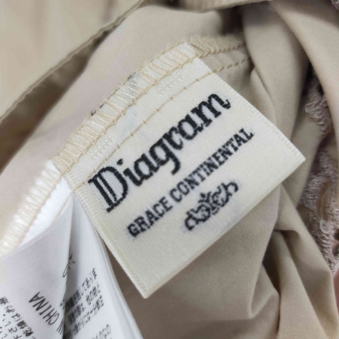 ダイアグラムグレースコンチネンタル Diagram GRACE CONTINENTAL カットワークトップ レディース JPN:36