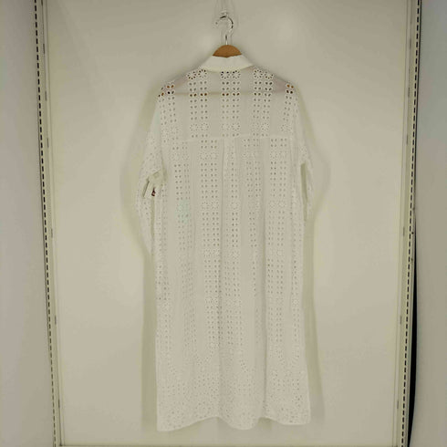 ザラ ZARA カットレースシャツワンピース レディース import:M