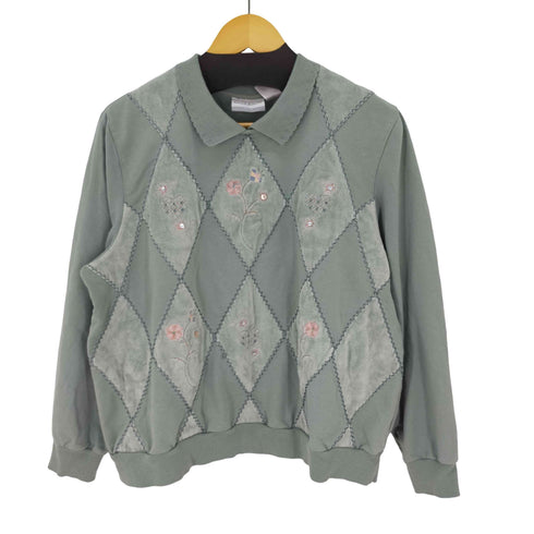 アルフレッドダナー ALFRED DUNNER 襟付きスウェット レディース JPN:XL