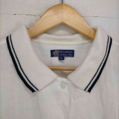 D'CARASA リネンL/S シャツ メンズ JPN:L