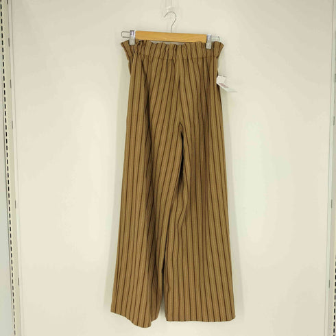グリーンレーベルリラクシング GREEN LABEL RELAXING CFC カナパ ストライプ イージー パンツ レディース