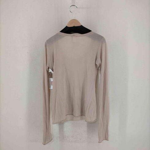 クリステンセンドゥノルド KristenseN DU NORD イタリア製 コットン L/S TEE レディース US:0-2