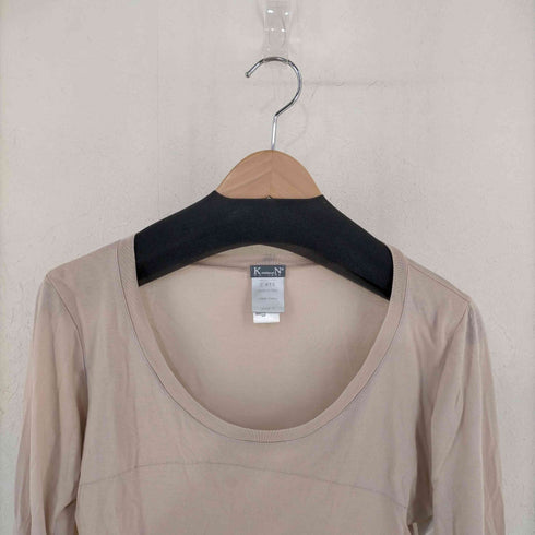 クリステンセンドゥノルド KristenseN DU NORD イタリア製 コットン L/S TEE レディース US:0-2