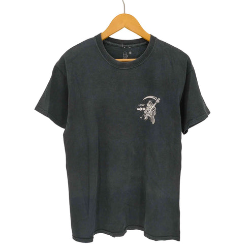 ファクト fuct USA製 両面スカルプリントクルーネックTシャツ メンズ import:M