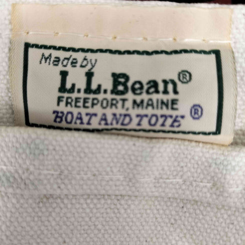 エルエルビーン L.L.Bean 80S 2色タグ BOAT AND TOTE L ボートアンドトート キャンバス トートバッグ メンズ