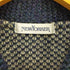 ニューヨーカー NEWYORKER 総柄 ジップアップニット レディース M