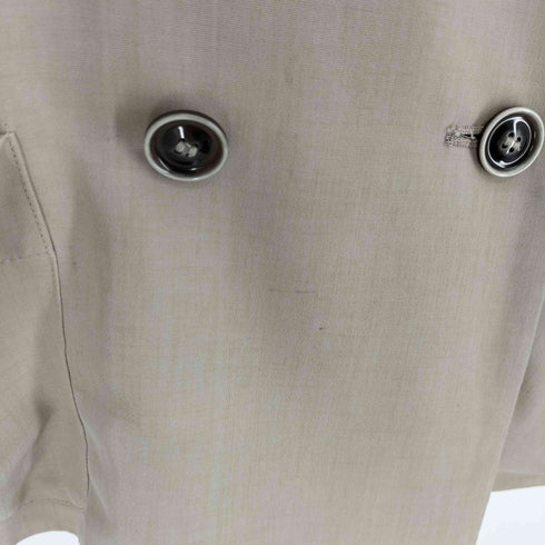 パブリックトウキョウ PUBLIC TOKYO 19SS ダブルボタン ノーカラー サマー ジャケット レディース FREE