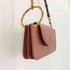 チャールズキース CHARLES & KEITH クロック エフェクト フロント フラップ ウォレット ショルダー バッグ レディース
