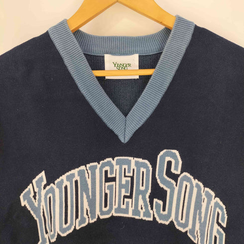 ヤンガーソング Younger Song Heavy Knit Vest ヘビーニットベスト メンズ JPN:M
