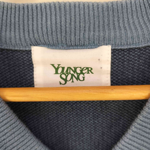 ヤンガーソング Younger Song Heavy Knit Vest ヘビーニットベスト メンズ JPN:M