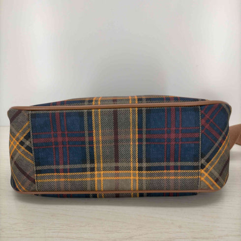 キンロックバイキンロックアンダーソン KINLOCH ANDERSON タータンチェック ショルダーバッグ レディース