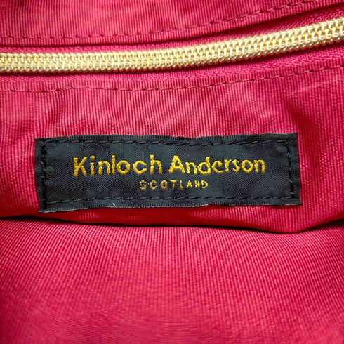 キンロックバイキンロックアンダーソン KINLOCH ANDERSON タータンチェック ショルダーバッグ レディース
