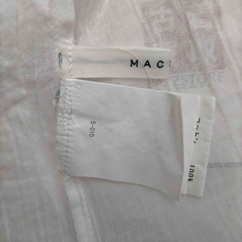 マカフィー MACPHEE ギャザー切り替えブラウス レディース