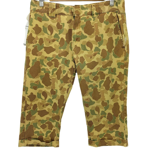 ディッキーズ Dickies ダックカモ 迷彩 七分丈ワークパンツ メンズ US:32-33