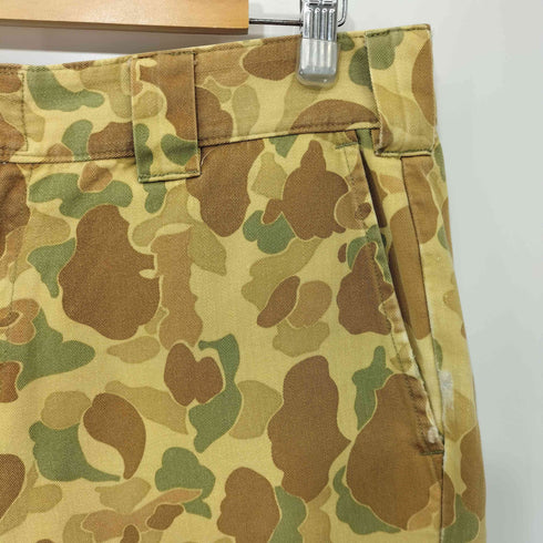 ディッキーズ Dickies ダックカモ 迷彩 七分丈ワークパンツ メンズ US:32-33
