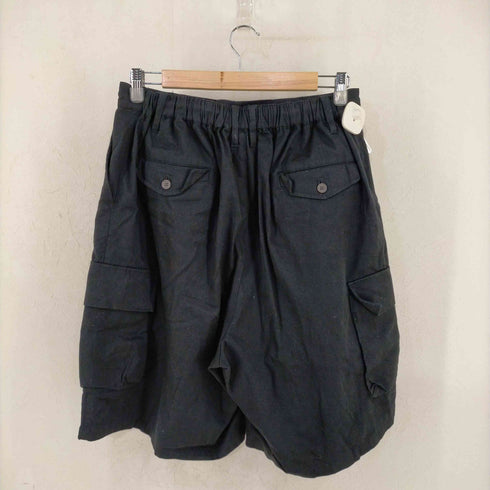 ビームス BEAMS 2タック ワイドハーフパンツ メンズ