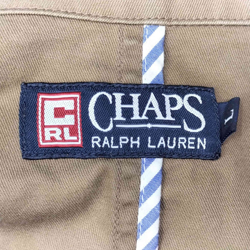 チャップスラルフローレン CHAPS RALPH LAUREN コットン テーラード ジャケット メンズ JPN:L