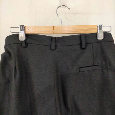 ミンソビ minsobi レーヨン混 ワイドハーフパンツ メンズ