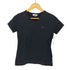 バーバリーブルーレーベル BURBERRY BLUE LABEL ワンポイント刺繍 Vネック S/S Tシャツ レディース JPN:M