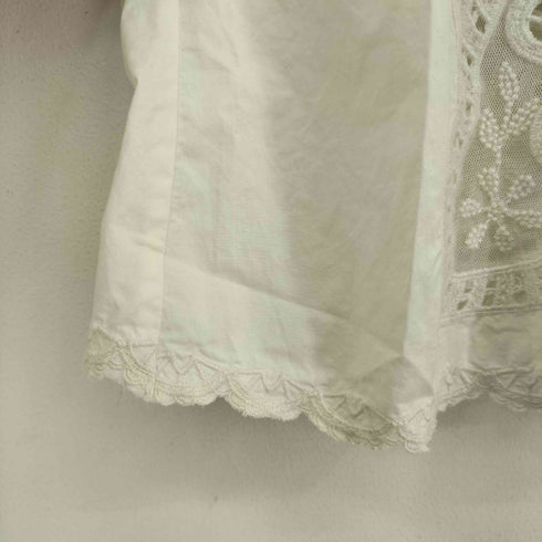 バナナリパブリック BANANA REPUBLIC Mariana ブラウス レースデザインブラウス レディース import:S