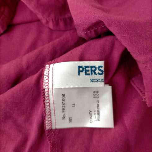 パーソンズ PERSONS レーヨン ブラウス レディース LL