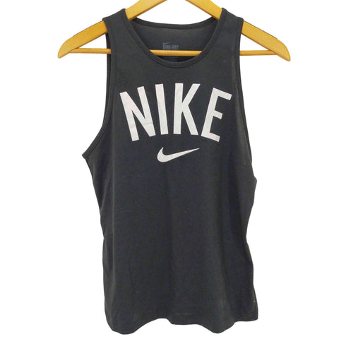 ナイキ NIKE スリランカ製 ロゴプリント タンクトップ レディース import:M