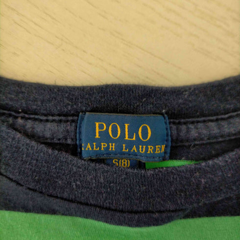 ポロラルフローレン POLO RALPH LAUREN ポニー刺繍 ボーダーカットソー レディース JPN:S