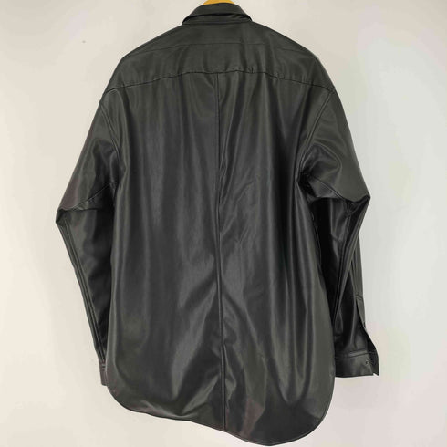 ユリウス JULIUS 23SS Synthetic Leather Shirt シンセティックレザーシャツ メンズ JPN:3
