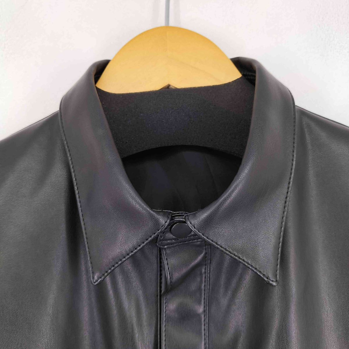 ユリウス JULIUS 23SS Synthetic Leather Shirt シンセティックレザー 