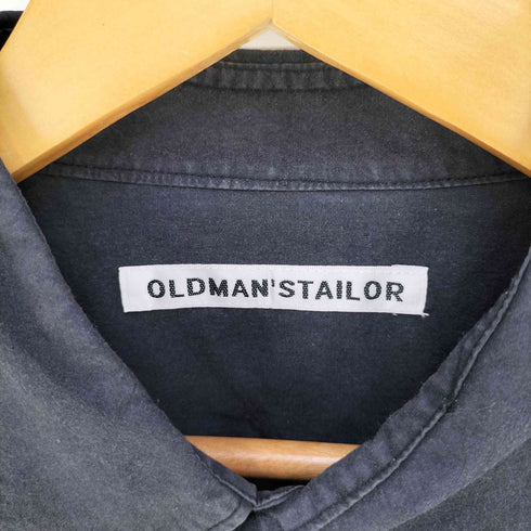 オールドマンズテーラー R&D.M.Co-/OLDMAN’S TAILOR ポケット付き タイプライター レギュラーカラーシャツ メンズ 40