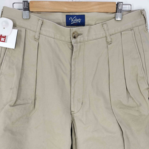 ケボズ KEboz CHINO WIDE PANTS 2タック チノワイドパンツ メンズ JPN:M