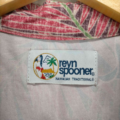 レインスプーナー Reyn Spooner ボックスシルエット ショート丈開襟シャツ レディース