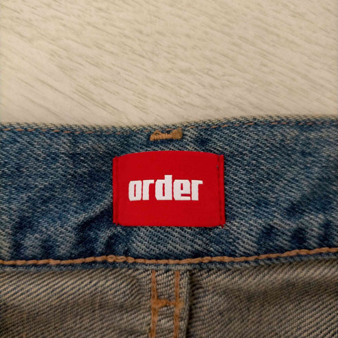 オーダー order loose denim pants vintage レディース XXS