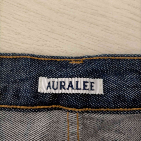 オーラリー AURALEE HARD TWIST DENIM WIDE PANTS メンズ 30