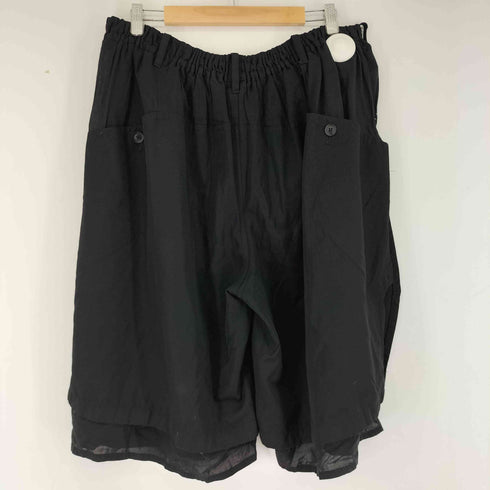 ヨウジヤマモトプールオム Yohji Yamamoto POUR HOMME 19SS レイヤードデザインショートパンツ メンズ JPN:3