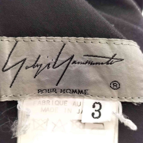 ヨウジヤマモトプールオム Yohji Yamamoto POUR HOMME 19SS レイヤードデザインショートパンツ メンズ JPN:3
