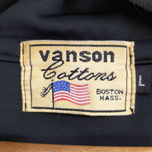 バンソン VANSON 刺繍デザイントラックジャケット メンズ import:L