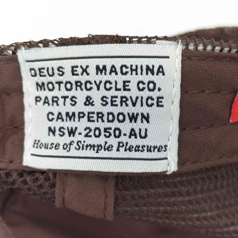 デウスエクスマキナ Deus Ex Machina メッシュキャップ トラッカーキャップ メンズ